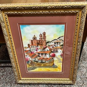 Original Painting & Signed by Artist Professionally Framed. Excellent condition